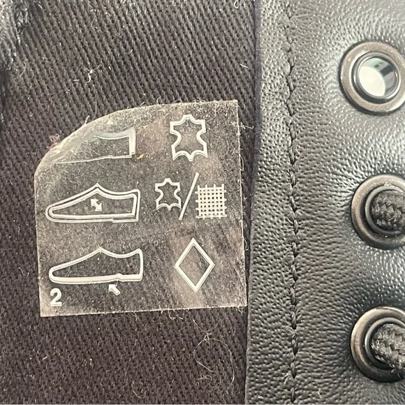 Dr MARTEN 1914 VONDA MON LEATHER BLACK BOOT FLOWER EMBROIDERY DETAILING SIZE UK4 - Picture 16 of 16